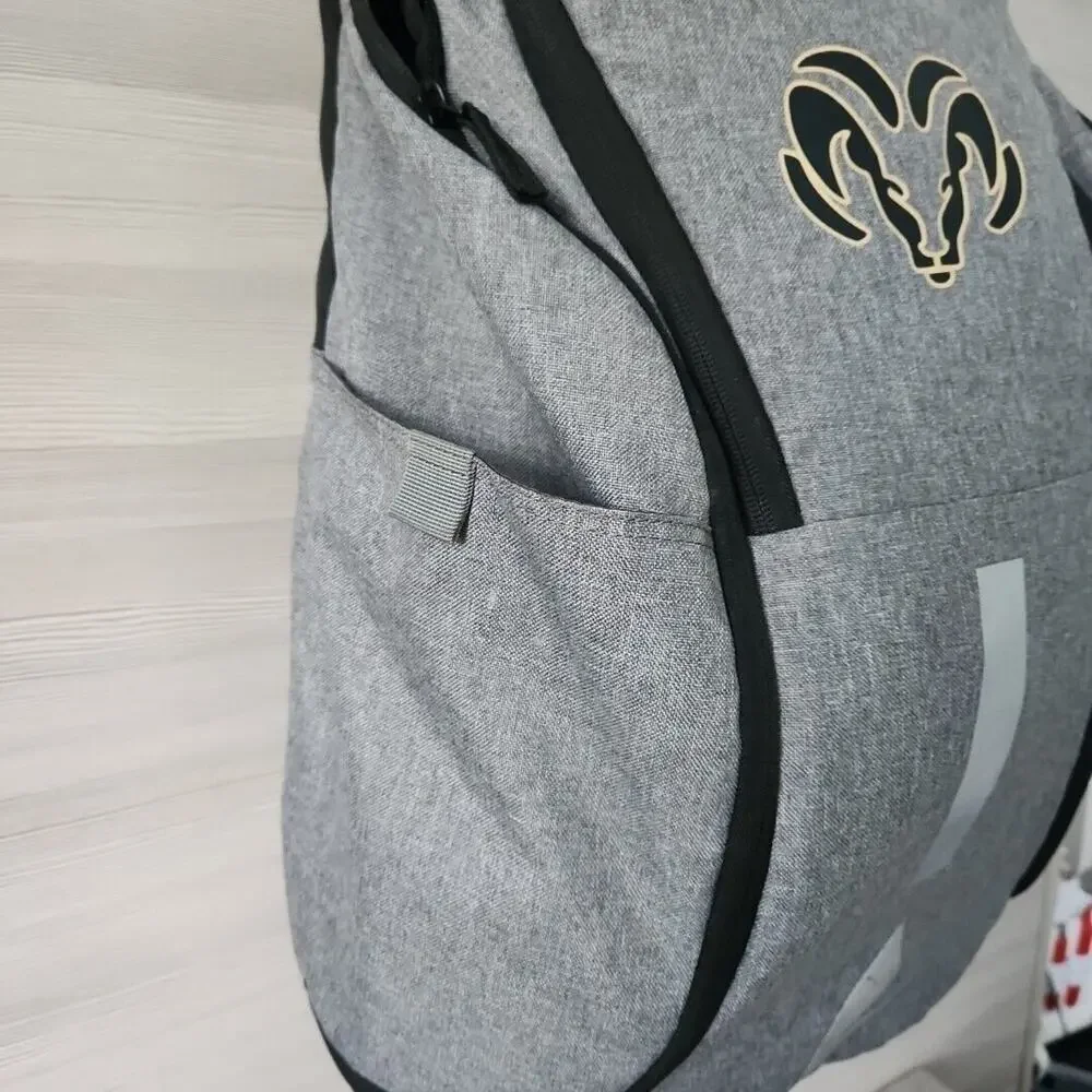 BSN SPORTS STEP-UP Gym BACKPACK Multiple Components And‎ Hook Bag RAM graphic